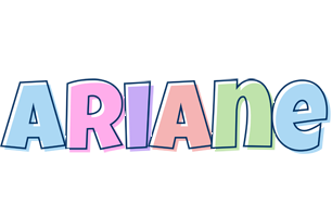 Ariane pastel logo