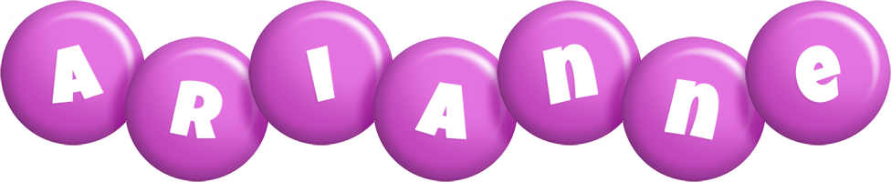 Arianne candy-purple logo