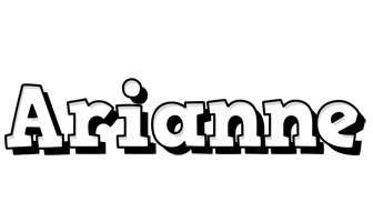 Arianne snowing logo