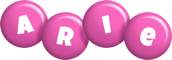 Arie candy-pink logo