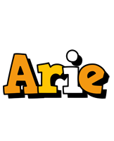 Arie cartoon logo