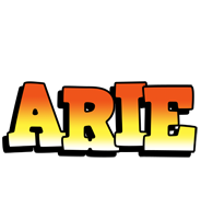 Arie sunset logo