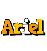 Ariel cartoon logo