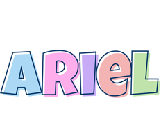 Ariel pastel logo