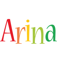Arina birthday logo