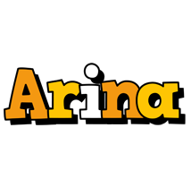 Arina cartoon logo