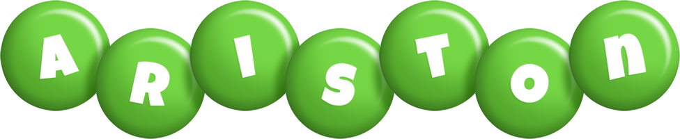 Ariston candy-green logo