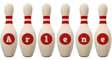 Arlene bowling-pin logo