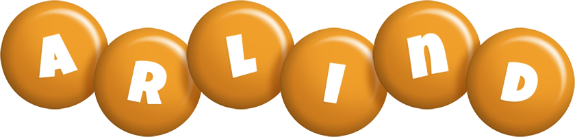 Arlind candy-orange logo
