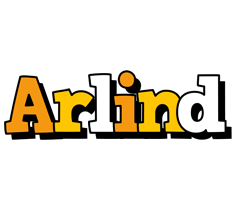 Arlind cartoon logo