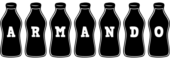 Armando bottle logo