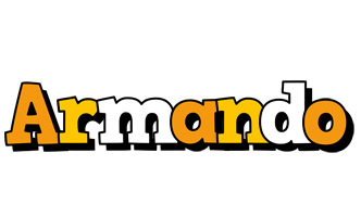 Armando cartoon logo