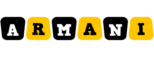 Armani boots logo