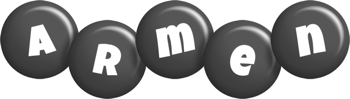 Armen candy-black logo