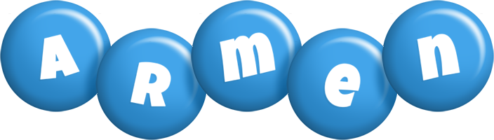 Armen candy-blue logo