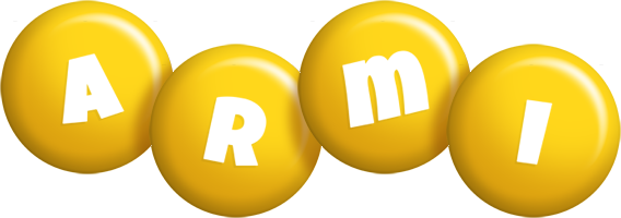 Armi candy-yellow logo
