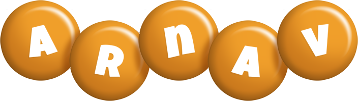 Arnav candy-orange logo