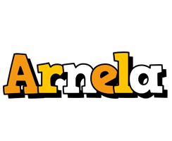 Arnela cartoon logo
