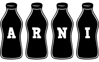 Arni bottle logo