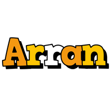 Arran cartoon logo