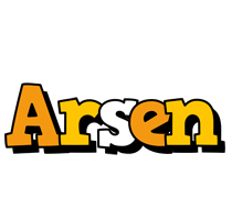 Arsen cartoon logo