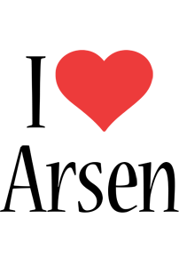 Arsen i-love logo