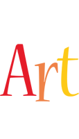 Art birthday logo