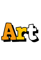 Art cartoon logo