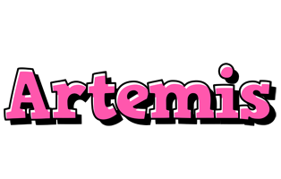Artemis girlish logo