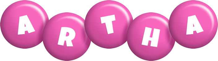 Artha candy-pink logo
