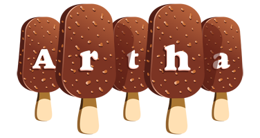Artha pinup logo