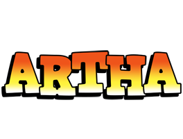 Artha sunset logo