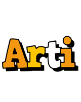 Arti cartoon logo
