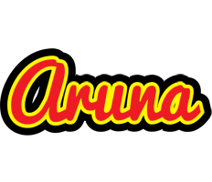 Aruna fireman logo