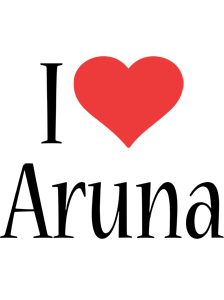 Aruna i-love logo