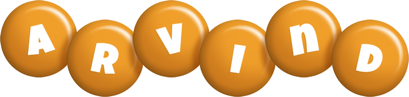 Arvind candy-orange logo
