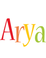 Arya birthday logo