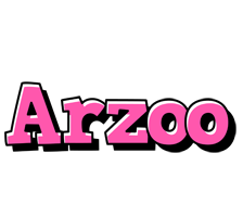 Arzoo girlish logo