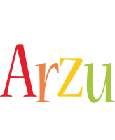 Arzu birthday logo