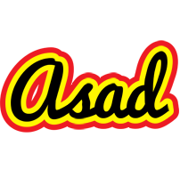 Asad flaming logo