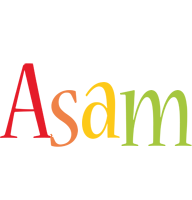 Asam birthday logo