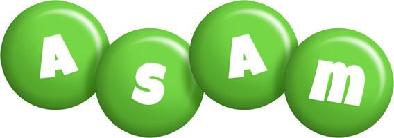 Asam candy-green logo