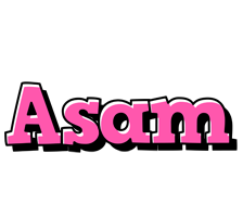 Asam girlish logo