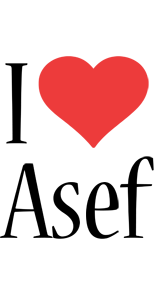 Asef i-love logo