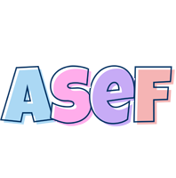 Asef pastel logo