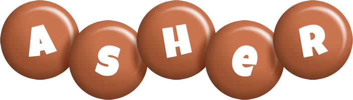 Asher candy-brown logo