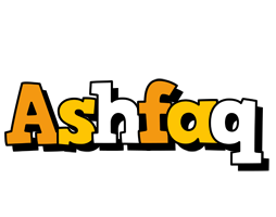 Ashfaq cartoon logo