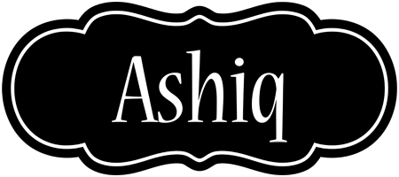 Ashiq welcome logo