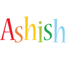 Ashish birthday logo