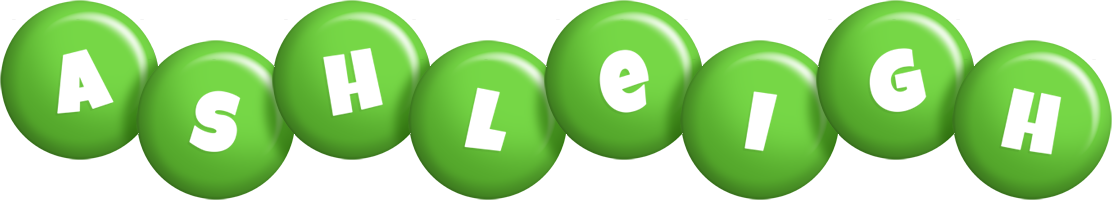 Ashleigh candy-green logo